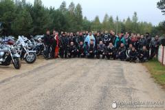 Закрытие мотосезона в Мостах с участием прихода Свято-Ильинской церкви
