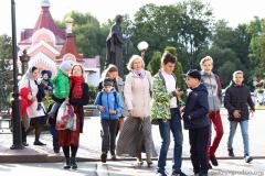 Учебный год в воскресной школе Покровского собора начался с литургии и линейки