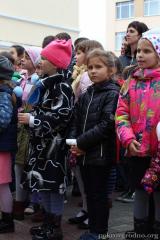 Учебный год в воскресной школе Покровского собора начался с литургии и линейки