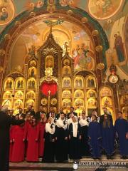 Хор храма святых Мефодия и Кирилла посетил торжества в честь мученика Гавриила