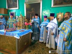 В храме агрогородка Гудевичи состоялось богослужение Мостовского благочиния