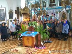 В храме агрогородка Гудевичи состоялось богослужение Мостовского благочиния