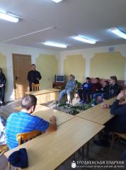 Священник встретился с учащимися электротехнического колледжа г. Гродно