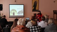 Лекция философа Снежаны Семерник в Университете семейных знаний "Радзіна"