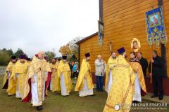 Богаслужэнне ў  Дзембрава