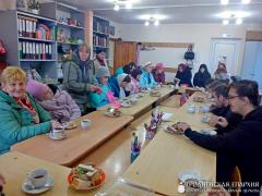 Подопечные центра социального обслуживания населения Волковысского района посетили храм равноапостольных Мефодия и Кирилла