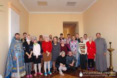 Святары Шчучынскага благачыння адправілі богаслужэнне для дзетак інтэрната