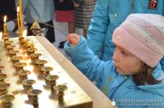 Боская літургія ў Свята-Петра-Паўлаўскім кафедральным саборы горада Ваўкавыска з нагоды 15-цігоддзя асвячэння храма