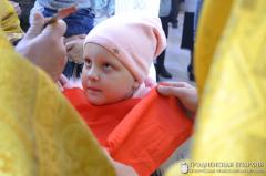 Боская літургія ў Свята-Петра-Паўлаўскім кафедральным саборы горада Ваўкавыска з нагоды 15-цігоддзя асвячэння храма