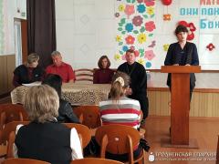 Священник выступил на мероприятии, посвященном Дню матери в школе д. Пески