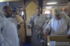 Асвячэнне храма ў Мацвееўцах