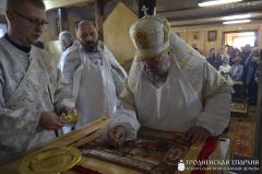 Асвячэнне храма ў Мацвееўцах