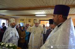 Асвячэнне храма ў Мацвееўцах