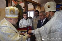 Асвячэнне храма ў Мацвееўцах