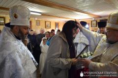 Асвячэнне храма ў Мацвееўцах