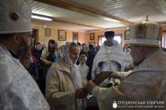 Асвячэнне храма ў Мацвееўцах