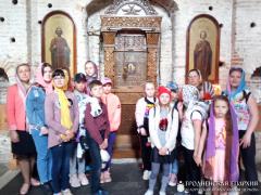 Воспитанники воскресной школы прихода агрогородка Обухово посетили Коложскую церковь