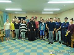 Священник провел беседу со студентами Гродненского государственного университета