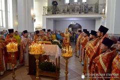 5-годдзе асвячэння храма ў гонар Беларускіх навамучанікаў і вызнаўцаў г. Скідзель