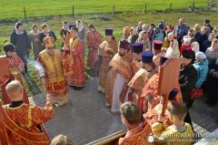 5-годдзе асвячэння храма ў гонар Беларускіх навамучанікаў і вызнаўцаў г. Скідзель