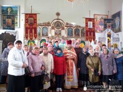 Прихожане храма святителя Луки посетили храм агрогородка Подороск