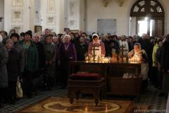 В день памяти своего небесного покровителя архиепископ Артемий возглавил литургию в Покровском соборе