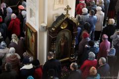 В день памяти своего небесного покровителя архиепископ Артемий возглавил литургию в Покровском соборе