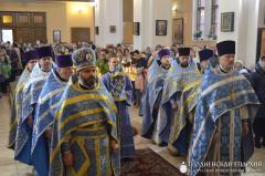 Прастольнае свята храма ў гонар Мацi Божай дзеля іконы Яе "Усіх тужлівых Радасць" горада Масты