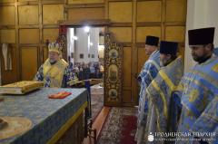 Прастольнае свята храма ў гонар Мацi Божай дзеля іконы Яе "Усіх тужлівых Радасць" горада Масты