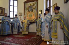 Прастольнае свята храма ў гонар Мацi Божай дзеля іконы Яе "Усіх тужлівых Радасць" горада Масты