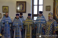 Прастольнае свята храма ў гонар Мацi Божай дзеля іконы Яе "Усіх тужлівых Радасць" горада Масты