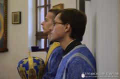 Прастольнае свята храма ў гонар Мацi Божай дзеля іконы Яе "Усіх тужлівых Радасць" горада Масты