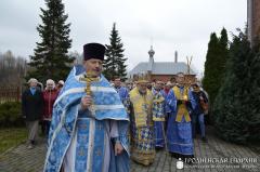 Прастольнае свята храма ў гонар Мацi Божай дзеля іконы Яе "Усіх тужлівых Радасць" горада Масты