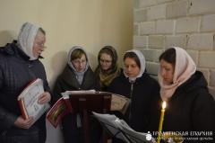 Асвячэнне царквы ў гонар Увядзення ў храм Прасвятой Багародзіцы ў аграгарадку Каралін