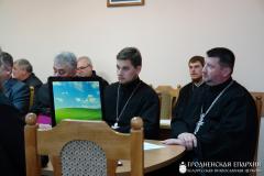 Сустрэча праваслаўнага і каталіцкага  духавенства з прадстаўнікамі ўлады Шчучынскага раёна