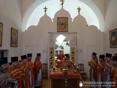 В храме деревни Верейки состоялось соборное богослужение духовенства Волковысского благочиния