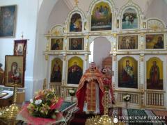 В храме деревни Верейки состоялось соборное богослужение духовенства Волковысского благочиния