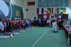 В церемонии открытия чемпионата мира по гиревому спорту принял участие клирик Покровского собора