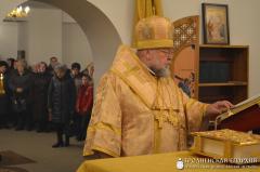 Боская літургія ў ніжняй царкве ў гонар Маці Божай дзеля Аўгустоўскай Яе іконы Богаяўленскага прыхода г. Шчучын