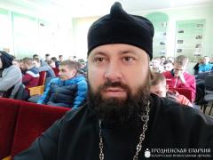 Священник принял участие в торжественном мероприятии в военкомате поселка Вороново