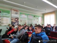 Священник принял участие в торжественном мероприятии в военкомате поселка Вороново