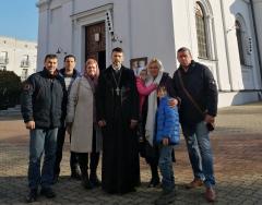 Духовник и братчики православного общества трезвости "Покровское" совершили паломничество к мощам св.мч. младенца Гавриила Белостокского