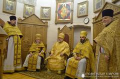 Боская літургія ў храме святога Архангела Міхаіла в. Сынковічы