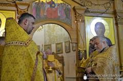 Боская літургія ў храме святога Архангела Міхаіла в. Сынковічы