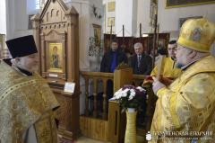 Боская літургія ў храме святога Архангела Міхаіла в. Сынковічы