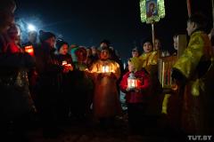 Маленькие прихожане храма микрорайона Ольшанка приняли участие в Крестном ходу