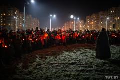 Маленькие прихожане храма микрорайона Ольшанка приняли участие в Крестном ходу