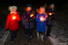 Маленькие прихожане храма микрорайона Ольшанка приняли участие в Крестном ходу