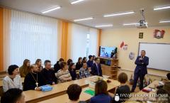 Клірык кафедральнага сабора прыняў удзел ва ўрачыстасцях, прысвечаных 30-годдзю польскай філалогіі ГрДУ