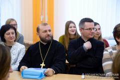 Клірык кафедральнага сабора прыняў удзел ва ўрачыстасцях, прысвечаных 30-годдзю польскай філалогіі ГрДУ